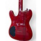 Used Fender Special Edition Custom Telecaster FMT HH Transparent Red Solid Body Electric Guitar