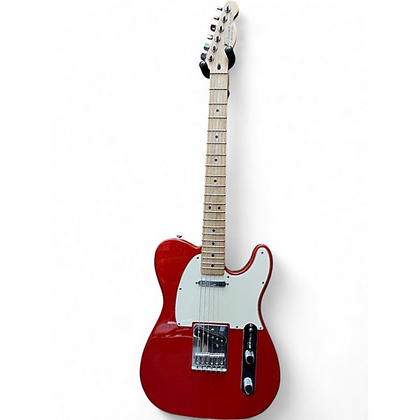 Used Fender Standard Telecaster Candy Apple Red Metallic Solid Body Electric Guitar