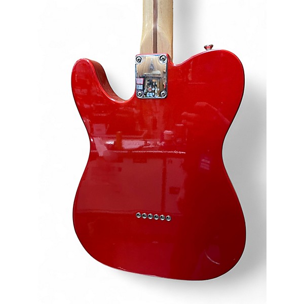 Used Fender Standard Telecaster Candy Apple Red Metallic Solid Body Electric Guitar
