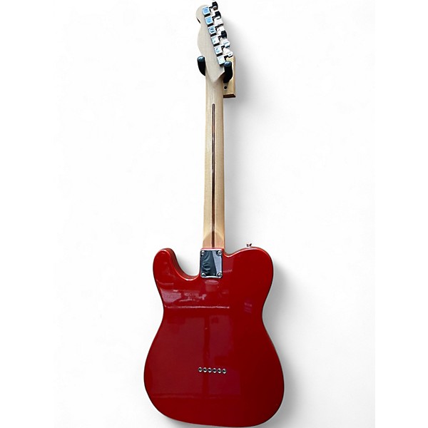 Used Fender Standard Telecaster Candy Apple Red Metallic Solid Body Electric Guitar