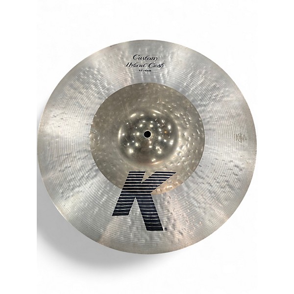Used Zildjian 17in K Custom Hybrid Crash Cymbal
