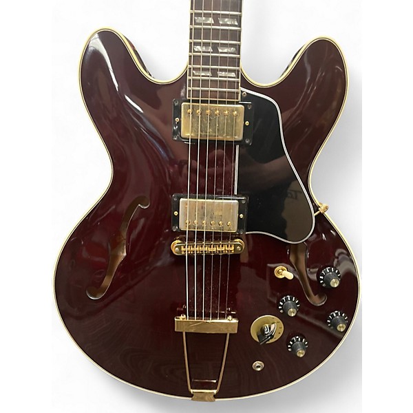 Vintage 1981 Gibson ES 345TD Brown Hollow Body Electric Guitar