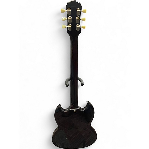 Used Epiphone G400 Deluxe Vintage Sunburst Solid Body Electric Guitar