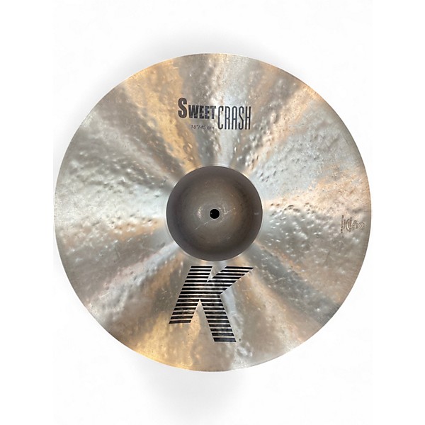 Used Zildjian 18in K Sweet Crash Cymbal