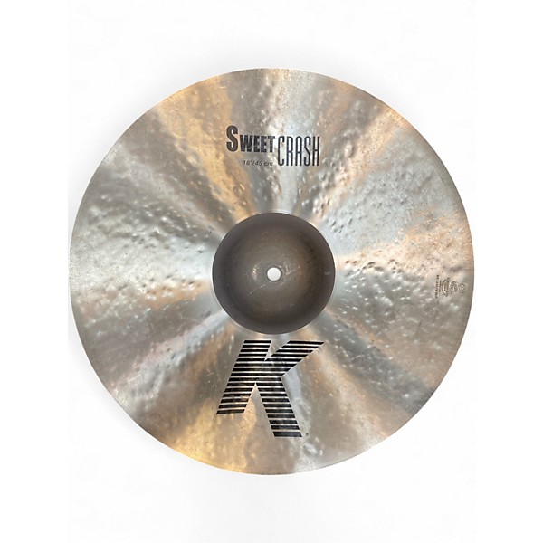 Used Zildjian 18in K Sweet Crash Cymbal