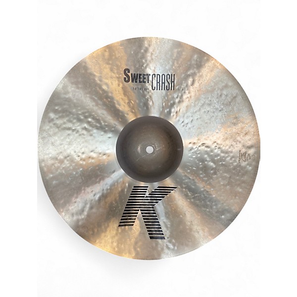 Used Zildjian 18in K Sweet Crash Cymbal