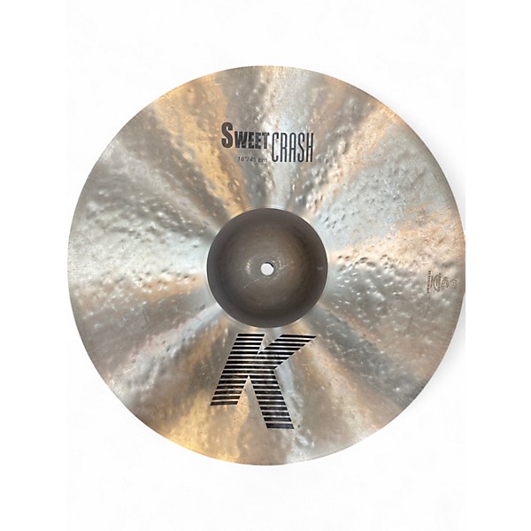 Used Zildjian 18in K Sweet Crash Cymbal