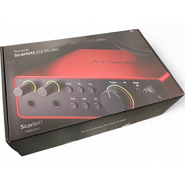 Used Focusrite Scarlett 2i2 Studio Audio Interface