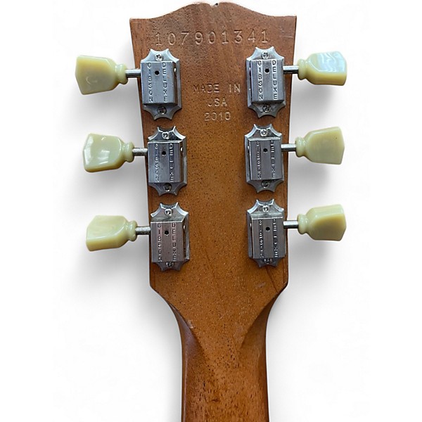 Used 2010 Gibson Les Paul Studio Swamp Ash Natural Solid Body Electric Guitar
