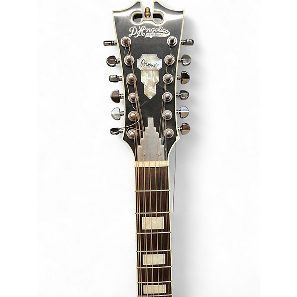 Used D'Angelico dapg212vsbcp sunburst 12 String Acoustic Electric Guitar