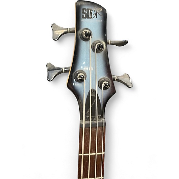 Used Ibanez SR250 Blue Burst Electric Bass Guitar