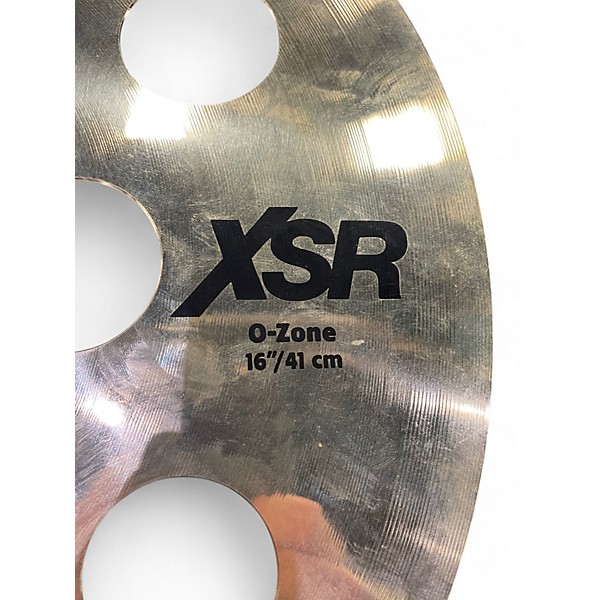 Used SABIAN 16in XSR Ozone Crash Cymbal
