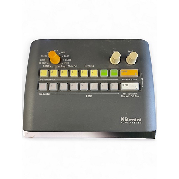 Used KORG kr mini Drum Machine