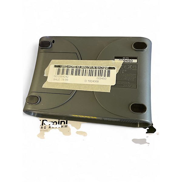 Used KORG kr mini Drum Machine