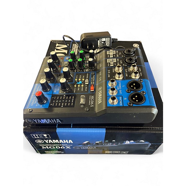 Used Yamaha MG06X Unpowered Mixer