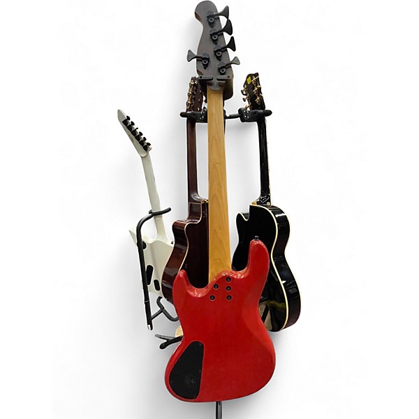 Used D'mark 5 STRING CUSTOM Dakota Red Electric Bass Guitar