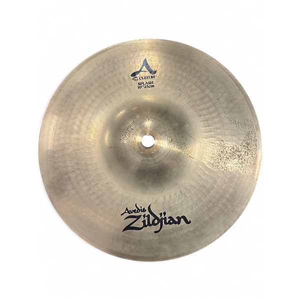 Used Zildjian 10in A Custom Splash Cymbal