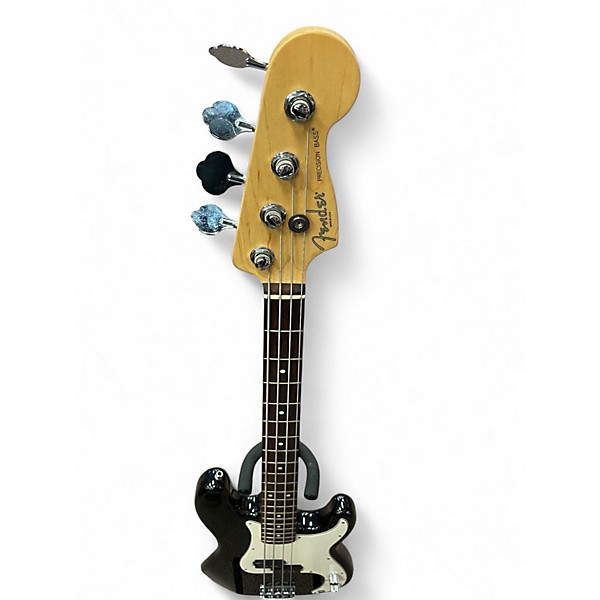 Used Fender American Standard Precision Bass Black Electric Bass Guitar