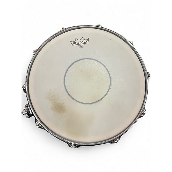 Used DW 14X6 Collector's Series Satin Oil Edge Snare Black Drum