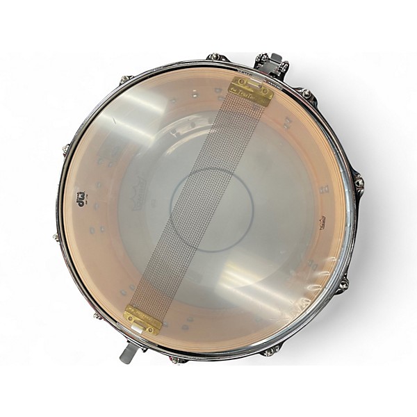Used DW 14X6 Collector's Series Satin Oil Edge Snare Black Drum