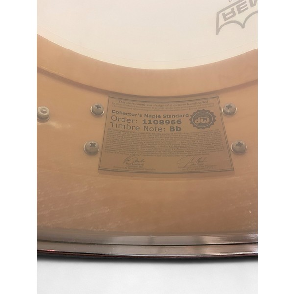 Used DW 14X6 Collector's Series Satin Oil Edge Snare Black Drum