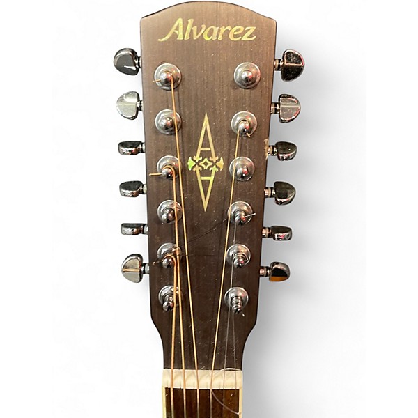 Used Alvarez AD 60-12 Natural 12 String Acoustic Guitar