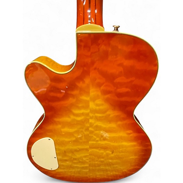 Used Washburn AB40 2 Color Sunburst Electric Bass Guitar