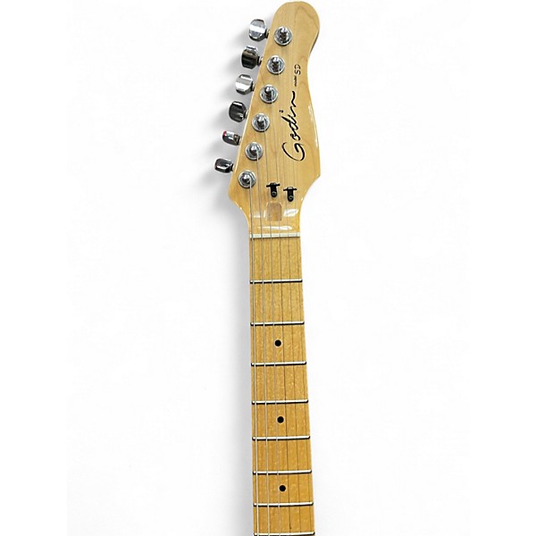 Used Godin Model SD Black Solid Body Electric Guitar