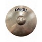 Used Paiste 14in 101 BRASS CRASH Cymbal thumbnail