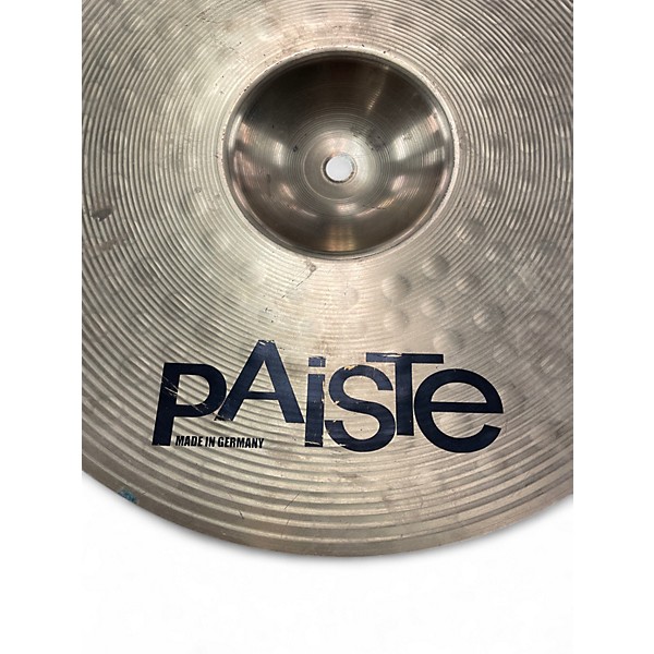 Used Paiste 14in 101 BRASS CRASH Cymbal