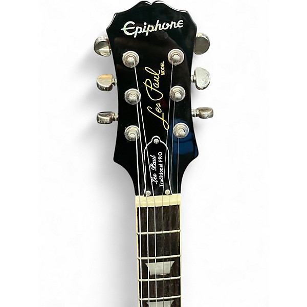 Used Epiphone Les Paul Traditional Pro SUNBURST Solid Body Electric Guitar