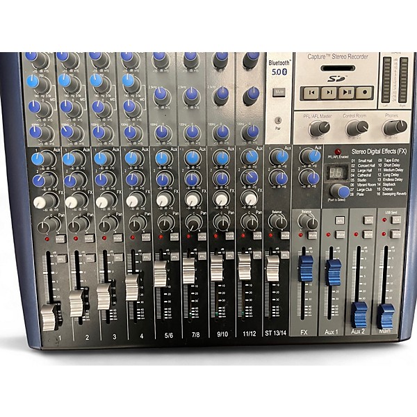 Used PreSonus Studio Live AR12C Powered Mixer