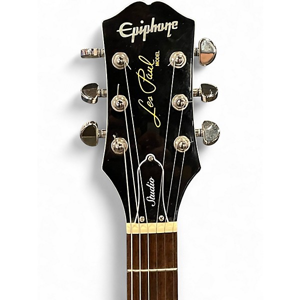 Used Epiphone Les Paul Studio Classic White Solid Body Electric Guitar