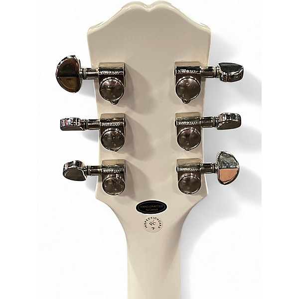 Used Epiphone Les Paul Studio Classic White Solid Body Electric Guitar