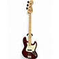 Used Squier Affinity Jazz Bass RED Electric Bass Guitar thumbnail