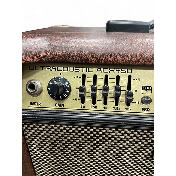 Used Behringer Ultracoustic ACX450 Acoustic Guitar Combo Amp