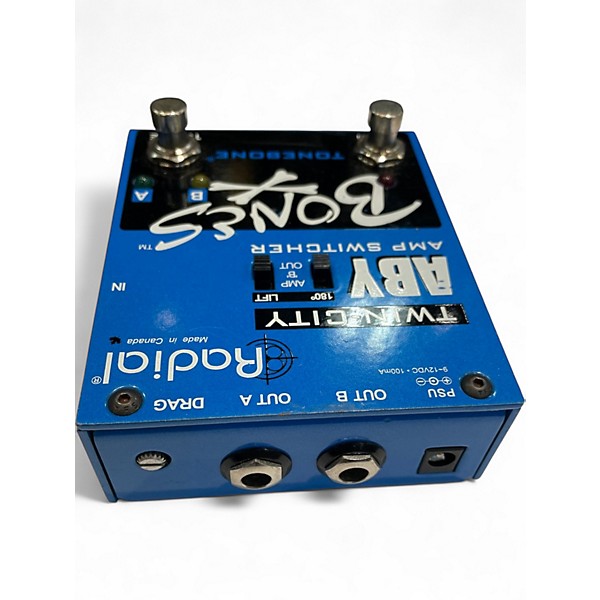 Used 2010s Radial Engineering Bones Twin City ABY Bypass Pedal