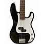 Used Squier Sonic Precision Bass Black Electric Bass Guitar