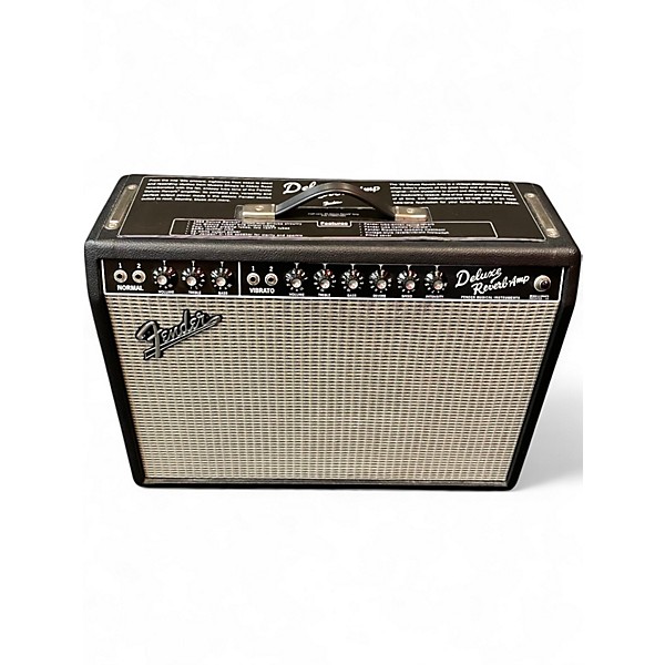 Used Fender 1965 Deluxe Reverb 22W Tube Guitar Amp Head