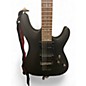 Used Schecter Guitar Research Demon 6 Black Solid Body Electric Guitar