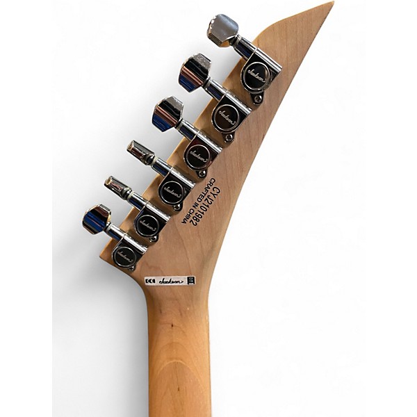 Used Jackson SL3R Mirror Chrome Silver Solid Body Electric Guitar