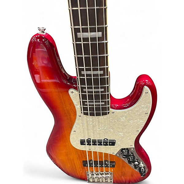 Used Squier CLASSIC VIBE ACTIVE 70S JAZZ BASS V Sienna Sunburst Electric Bass Guitar