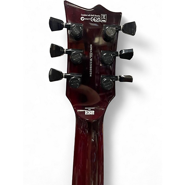 Used ESP LTD EC1000 Deluxe BLACK CHERRY Solid Body Electric Guitar