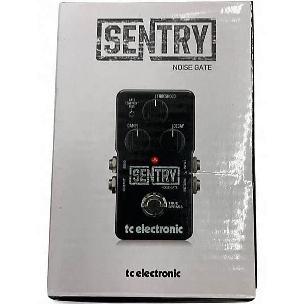 Used TC Electronic Sentry Noise Gate Effect Pedal