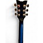 Used Schecter Guitar Research SOLO SUPREME LEFT HANDED Blue Burst Solid Body Electric Guitar
