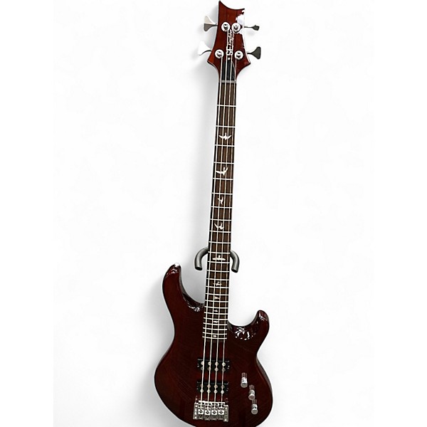 Used PRS SE Kingfisher Burgundy Electric Bass Guitar