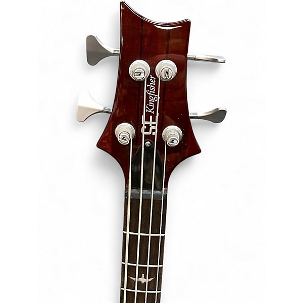 Used PRS SE Kingfisher Burgundy Electric Bass Guitar