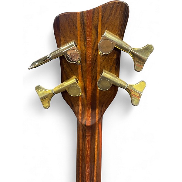 Used Warwick Streamer Stage II 4 String Natural Electric Bass Guitar