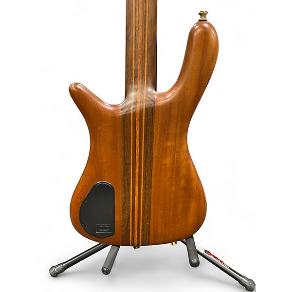 Used Warwick Streamer Stage II 4 String Natural Electric Bass Guitar