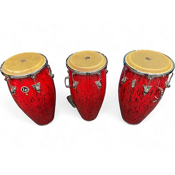 Used LP Performer Series 3-Piece Conga Set with Chrome Hardware Conga